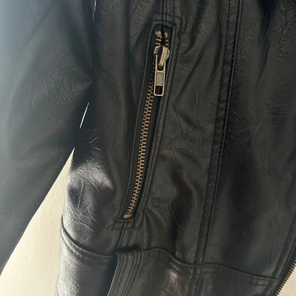 Faux Leather Jacket - Picture 6 of 7
